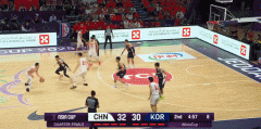 79比71！掐灭韩国三分成功复仇中国男篮闯